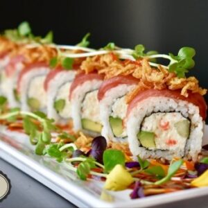 1.Crunchy Tuna Roll