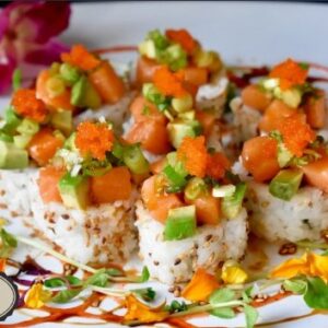 18. Salmon Poke Roll