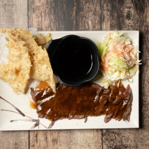 1B.TERIYAKI BEEF & TEMPURA