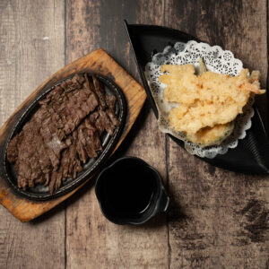 C - 4: Teriyaki Beef and Teriyaki Chicken