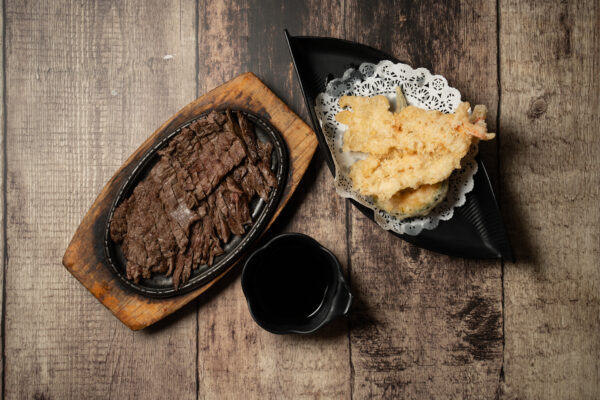 C - 4: Teriyaki Beef and Teriyaki Chicken
