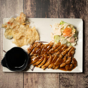 C - 5: Teriyaki Chicken and Tempura