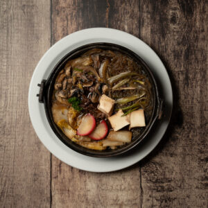 Sukiyaki (Served with rice)
